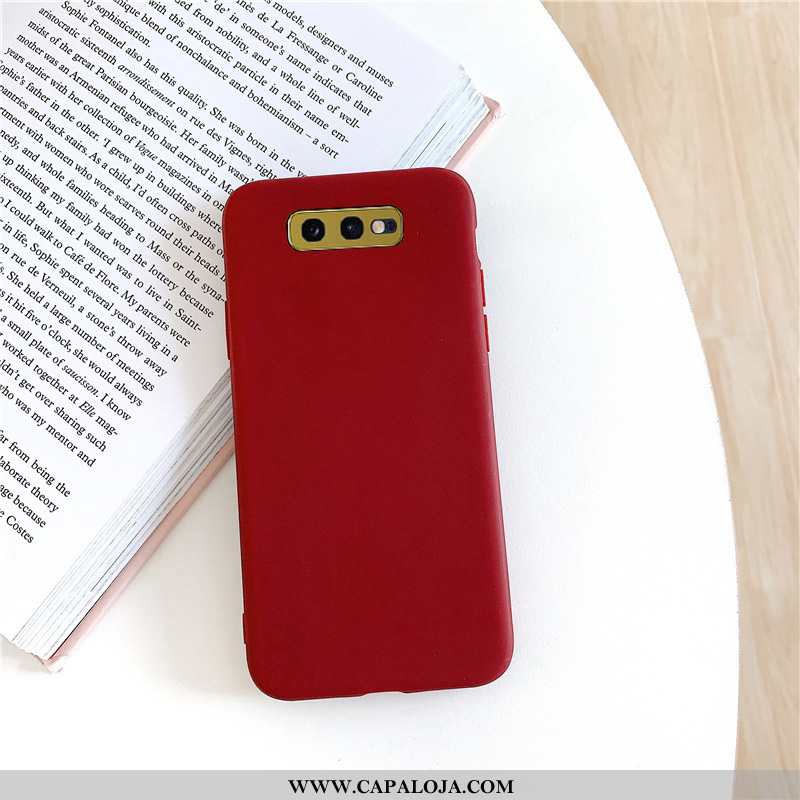 Capa Samsung Galaxy S10e Estiloso Minimalista Telemóvel Cases Rosa, Capas Samsung Galaxy S10e Fosco 