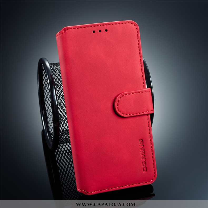 Capa Samsung Galaxy S10e Personalizada Telemóvel Antiqueda Capas Cinza, Samsung Galaxy S10e Couro Ba