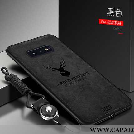 Capa Samsung Galaxy S10e Silicone Cinza Frente Telemóvel, Capas Samsung Galaxy S10e Vintage Baratas