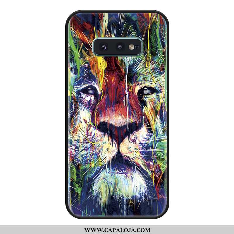 Capa Samsung Galaxy S10e Silicone Masculino Soft Capas Preto, Samsung Galaxy S10e Desenho Animado Ba