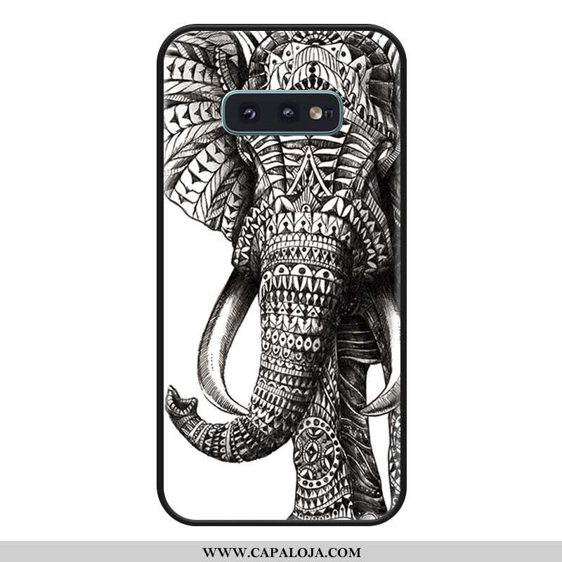 Capa Samsung Galaxy S10e Silicone Masculino Soft Capas Preto, Samsung Galaxy S10e Desenho Animado Ba