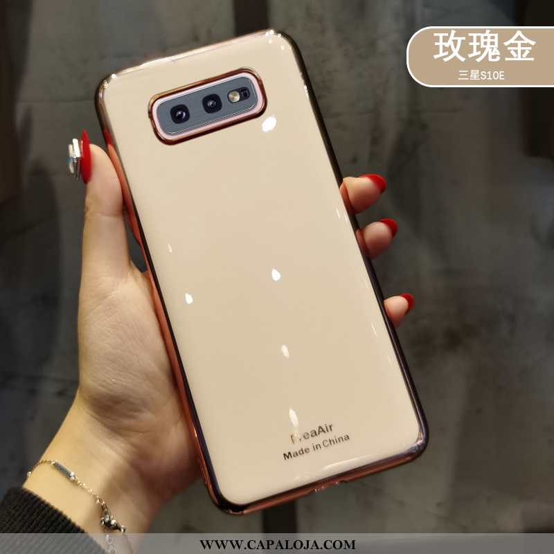 Capa Samsung Galaxy S10e Slim Super Capas Novas Dourado, Samsung Galaxy S10e Tendencia Online