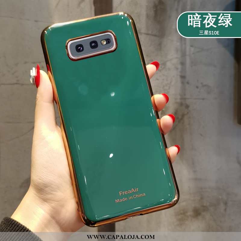 Capa Samsung Galaxy S10e Slim Super Capas Novas Dourado, Samsung Galaxy S10e Tendencia Online