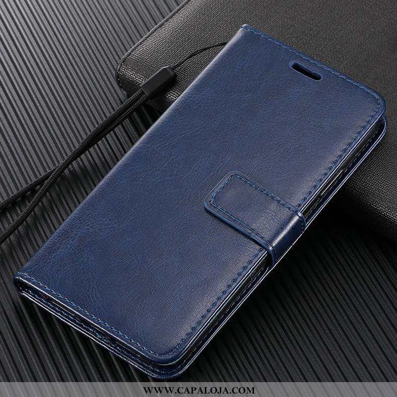 Capa Samsung Galaxy S20 Couro Antiqueda Cases Capas Azul, Samsung Galaxy S20 Protetoras Baratos