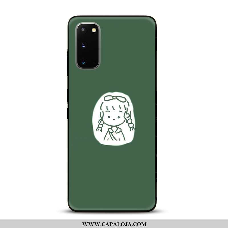 Capa Samsung Galaxy S20 Desenho Animado Cases Protetoras Capas Verde, Samsung Galaxy S20 Tendencia P