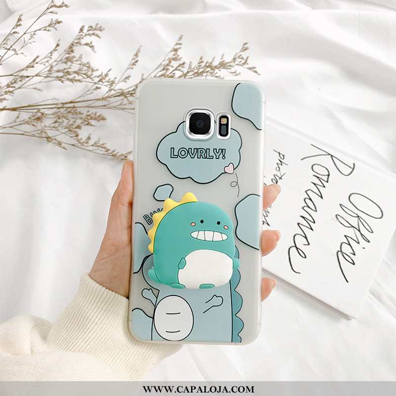 Capa Samsung Galaxy S6 Fofas Criativas Cases Capas Azul, Samsung Galaxy S6 Tendencia Barato