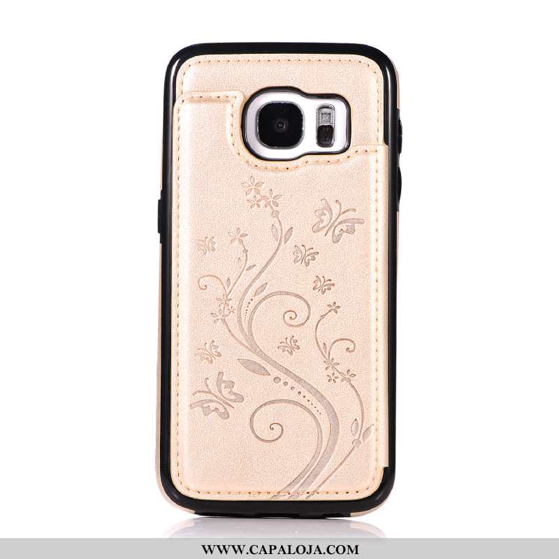 Capa Samsung Galaxy S7 Protetoras Cases Suporte Capas Rosa, Samsung Galaxy S7 Carteira Promoção