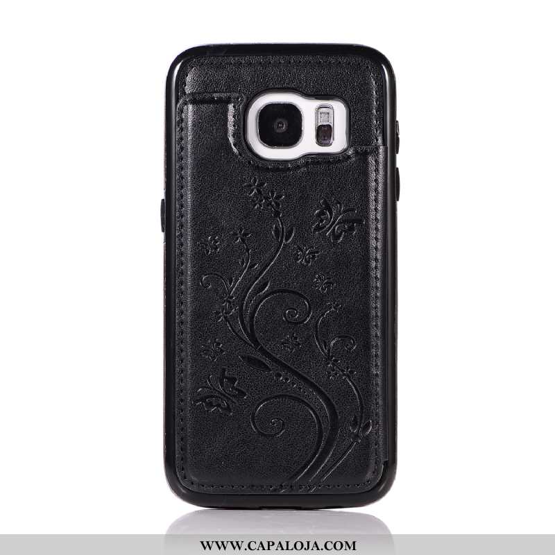 Capa Samsung Galaxy S7 Protetoras Cases Suporte Capas Rosa, Samsung Galaxy S7 Carteira Promoção