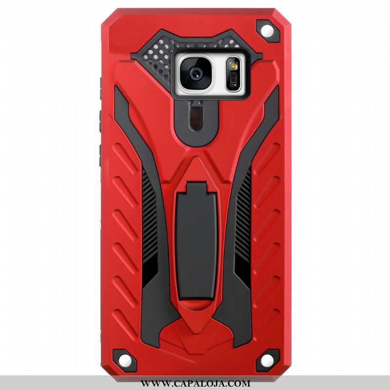 Capa Samsung Galaxy S7 Protetoras Completa Vermelha Cases Vermelho, Capas Samsung Galaxy S7 Ag Barat