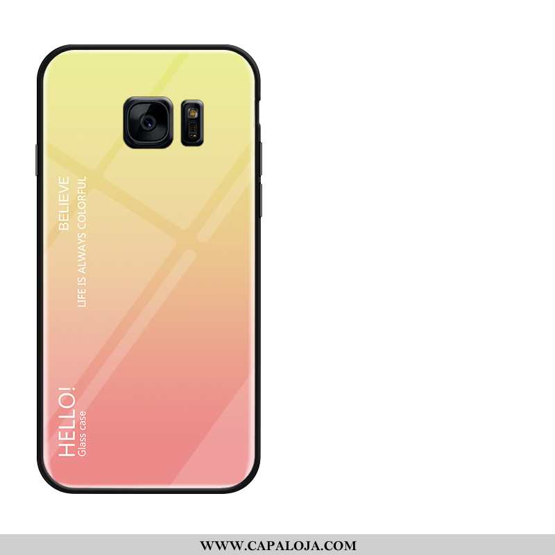 Capa Samsung Galaxy S7 Protetoras Nova Antiqueda Cases Amarelo, Capas Samsung Galaxy S7 Vidro Online