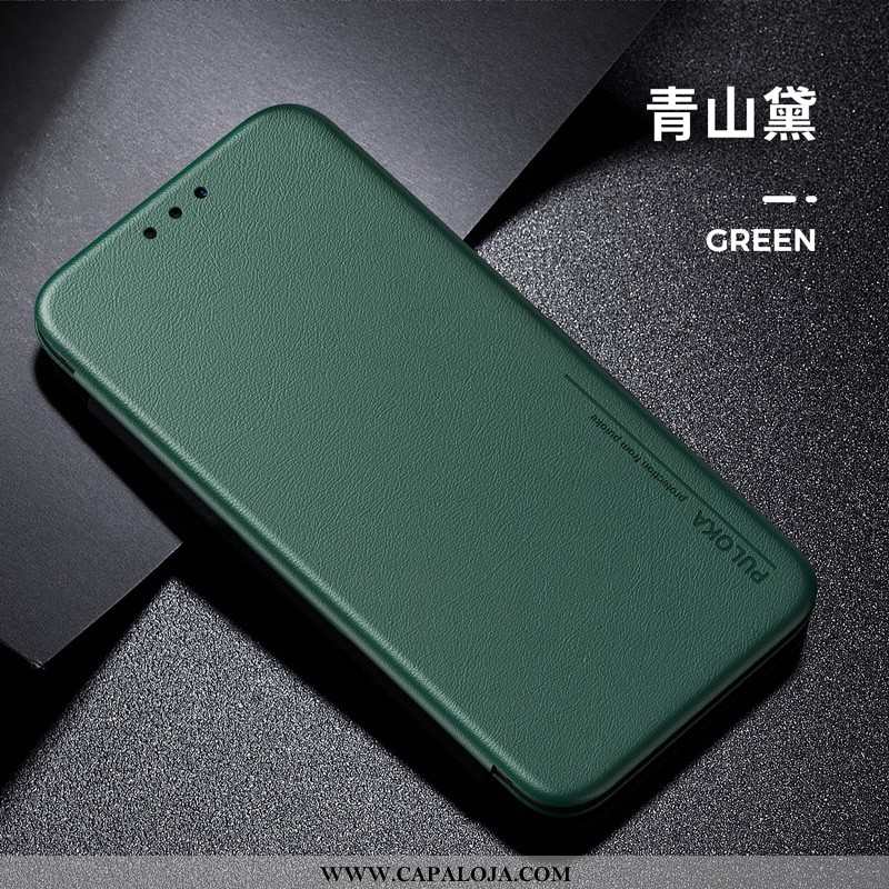 Capa Samsung Galaxy S8 Classico Negócio Nova Protetoras Verde, Capas Samsung Galaxy S8 Couro Genuíno