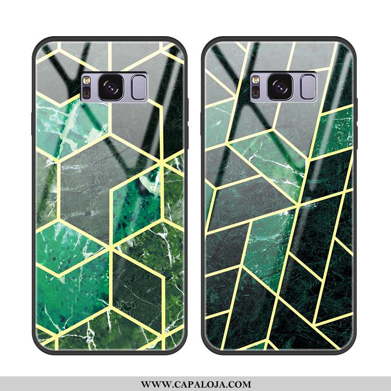 Capa Samsung Galaxy S8 Criativas Cases Capas Facil Verde, Samsung Galaxy S8 Tendencia Baratos