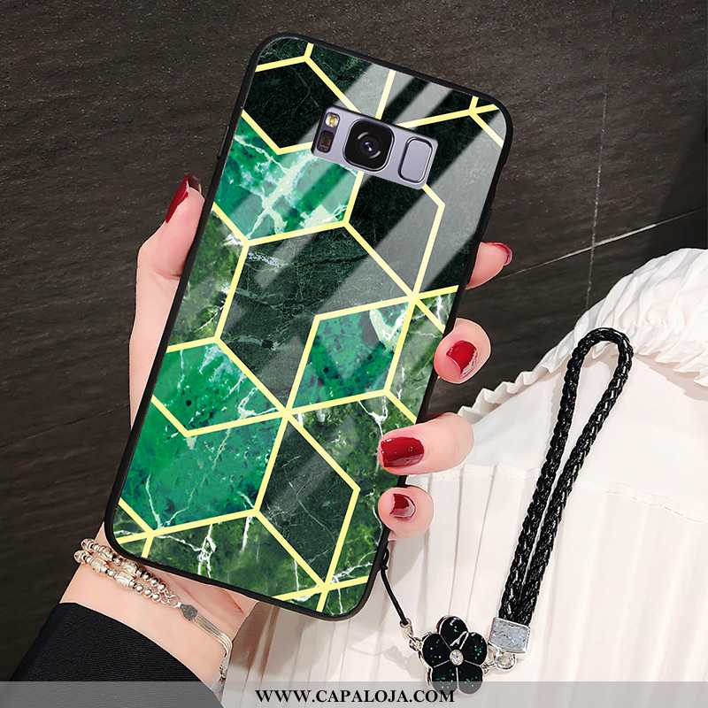 Capa Samsung Galaxy S8 Criativas Cases Capas Facil Verde, Samsung Galaxy S8 Tendencia Baratos