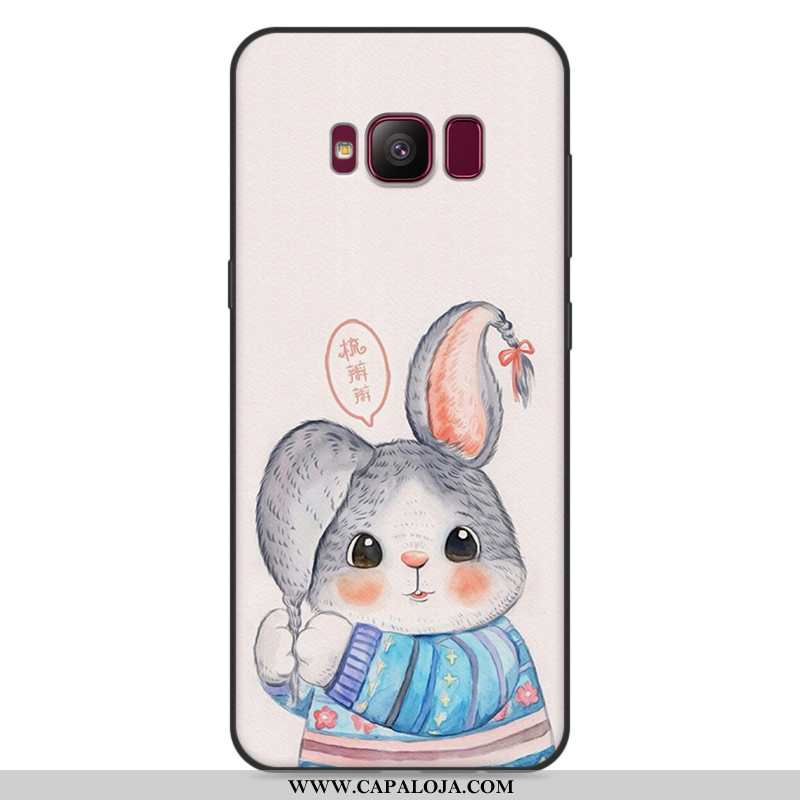 Capa Samsung Galaxy S8+ Desenho Animado Antiqueda Masculino Cinza, Capas Samsung Galaxy S8+ Tendenci