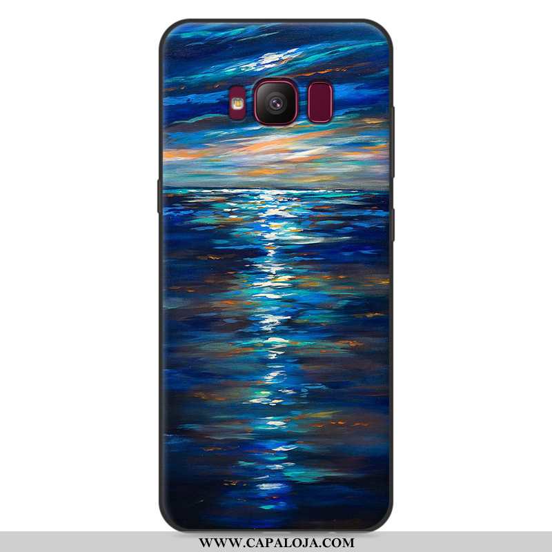 Capa Samsung Galaxy S8+ Desenho Animado Antiqueda Masculino Cinza, Capas Samsung Galaxy S8+ Tendenci