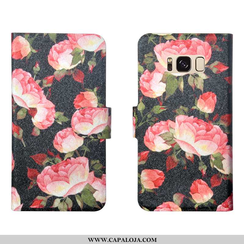 Capa Samsung Galaxy S8+ Floral Personalizado Soft Cases Verde, Capas Samsung Galaxy S8+ Couro Barata