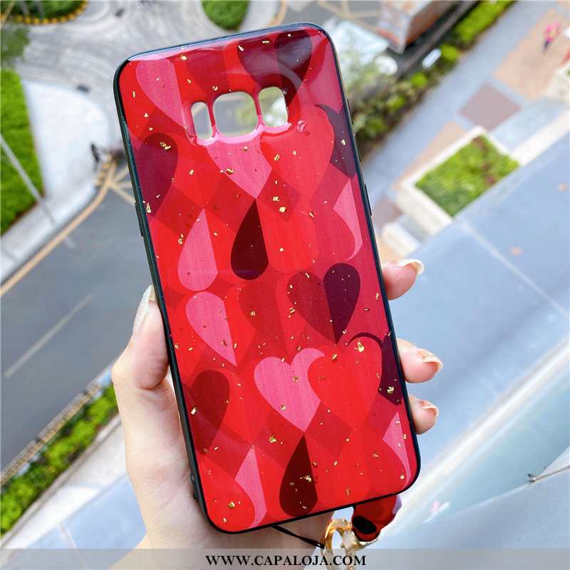 Capa Samsung Galaxy S8 Personalizada Tampa Fosco De Grau Vermelho, Capas Samsung Galaxy S8 Criativas