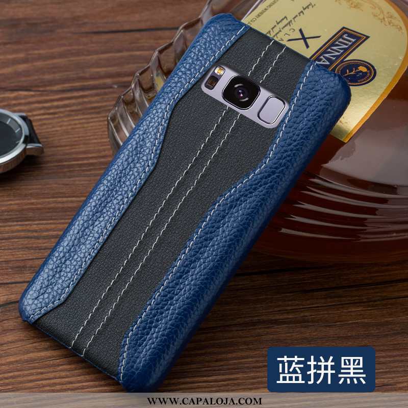 Capa Samsung Galaxy S8+ Personalizado Completa Masculino Vaca Azul, Capas Samsung Galaxy S8+ Criativ