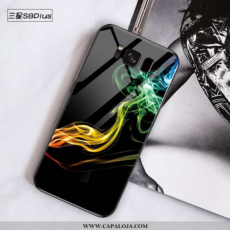 Capa Samsung Galaxy S8+ Protetoras Personalizada Criativas Capas Preto, Samsung Galaxy S8+ Vidro Bar