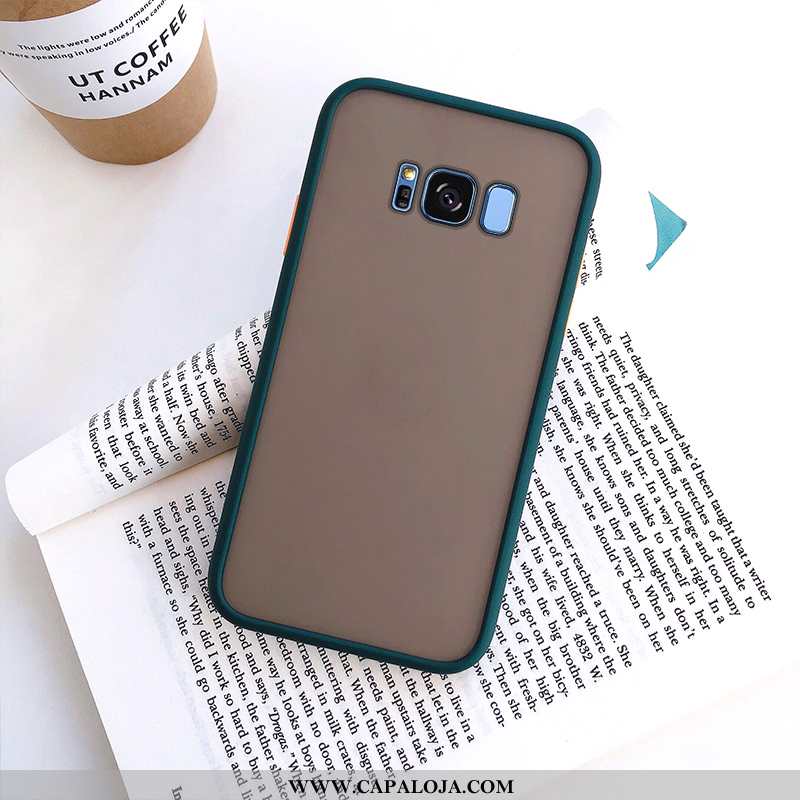 Capa Samsung Galaxy S8 Silicone Casaco Frente Fosco Vermelho, Capas Samsung Galaxy S8 Clara Barato