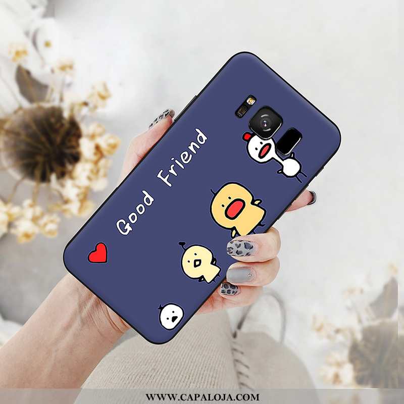 Capa Samsung Galaxy S8+ Silicone Vermelha Branco Masculino, Capas Samsung Galaxy S8+ Desenho Animado