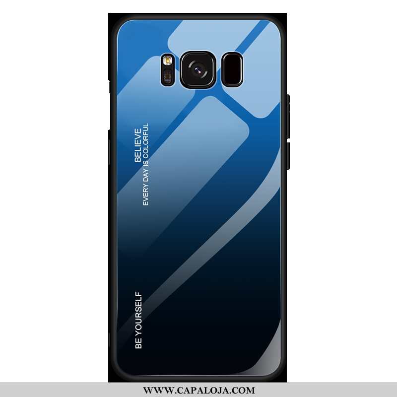 Capa Samsung Galaxy S8+ Slim Masculino Silicone Telemóvel Azul Escuro, Capas Samsung Galaxy S8+ Tend