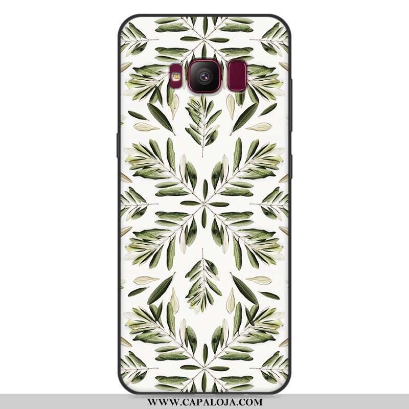 Capa Samsung Galaxy S8 Soft Desenho Animado Tendencia Masculino Cinza, Capas Samsung Galaxy S8 Prote