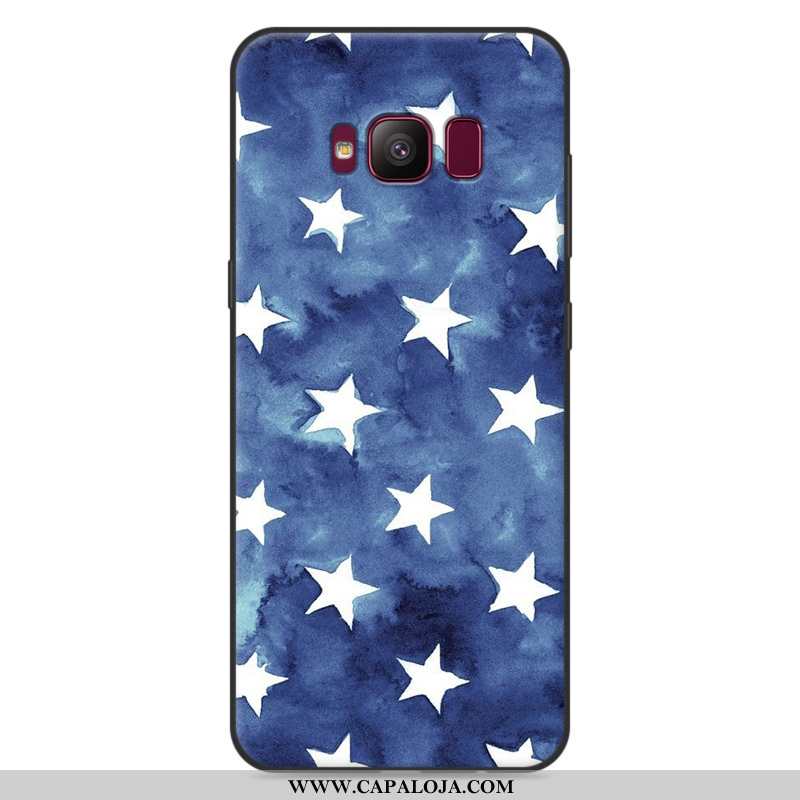 Capa Samsung Galaxy S8 Soft Desenho Animado Tendencia Masculino Cinza, Capas Samsung Galaxy S8 Prote