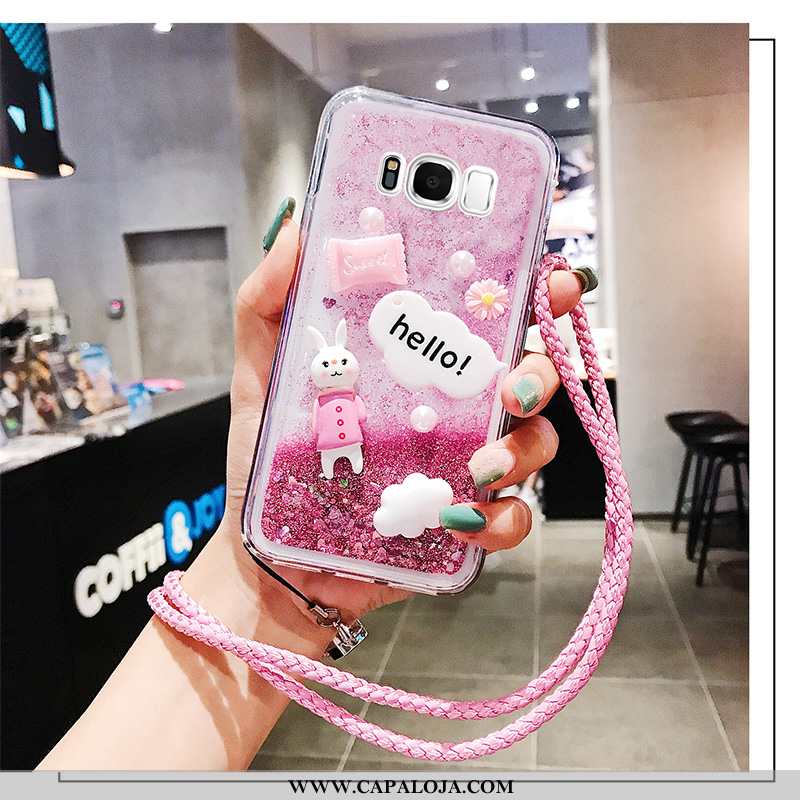 Capa Samsung Galaxy S8+ Soft Silicone Completa Cases Rosa, Capas Samsung Galaxy S8+ Protetoras Barat