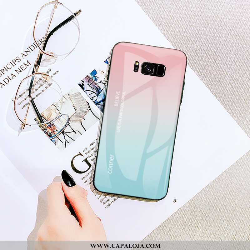 Capa Samsung Galaxy S8 Tendencia Personalizada Capas Cordao Rosa, Samsung Galaxy S8 Protetoras Barat