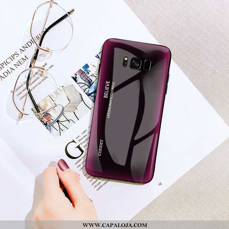 Capa Samsung Galaxy S8 Tendencia Personalizada Capas Cordao Rosa, Samsung Galaxy S8 Protetoras Barat