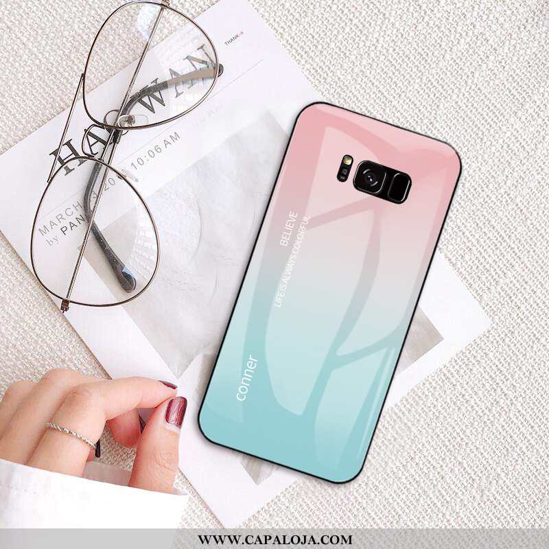 Capa Samsung Galaxy S8 Tendencia Personalizada Capas Cordao Rosa, Samsung Galaxy S8 Protetoras Barat