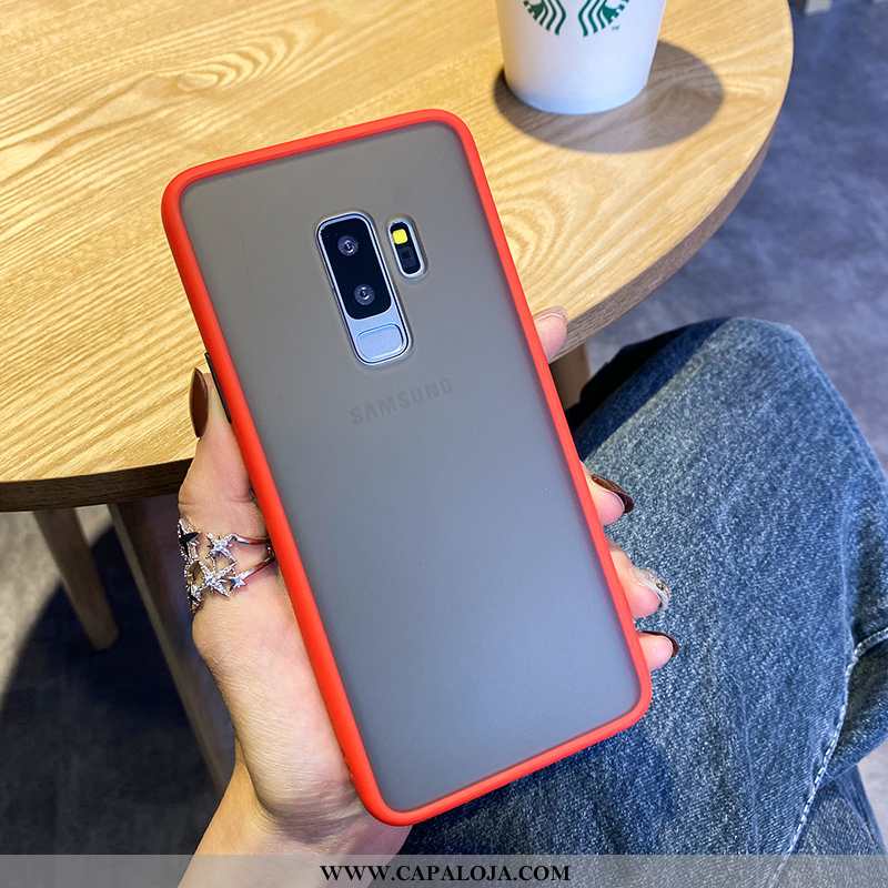 Capa Samsung Galaxy S9+ Criativas Antiqueda Completa Cases Vermelho, Capas Samsung Galaxy S9+ Protet