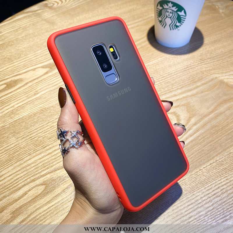 Capa Samsung Galaxy S9+ Criativas Antiqueda Completa Cases Vermelho, Capas Samsung Galaxy S9+ Protet