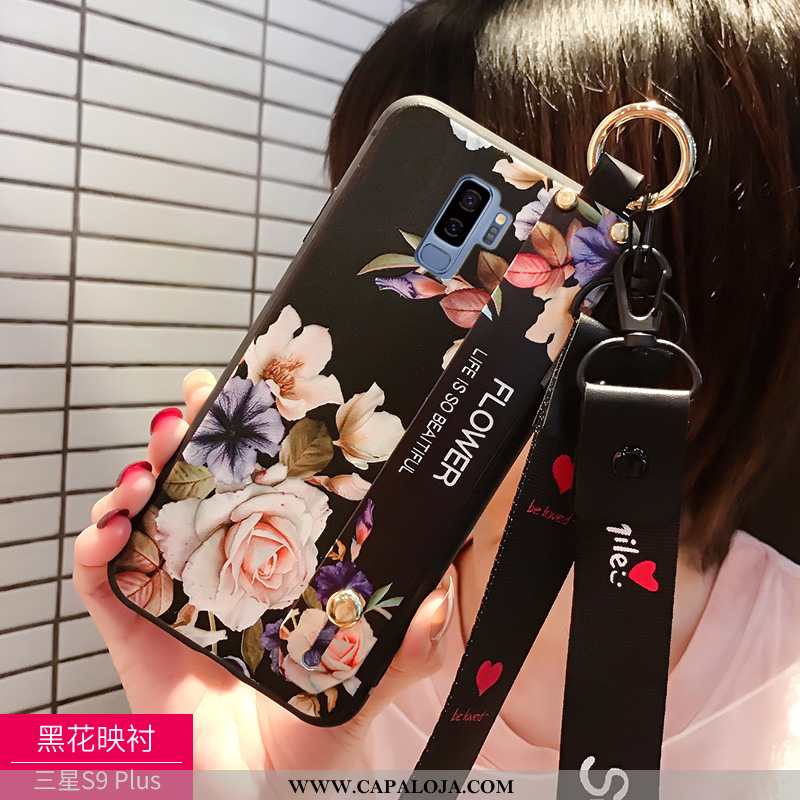 Capa Samsung Galaxy S9+ Protetoras Cases Antiqueda Personalizada Preto, Capas Samsung Galaxy S9+ Cor