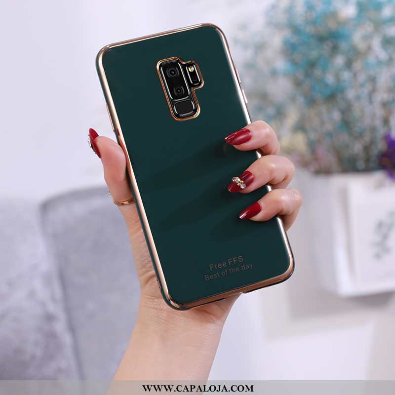 Capa Samsung Galaxy S9+ Slim Capas Soft Masculino Azul, Samsung Galaxy S9+ Tendencia Baratas