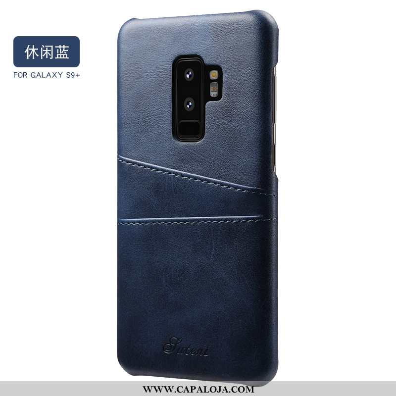 Capa Samsung Galaxy S9+ Slim Tendencia Capas Traseira Cinza, Samsung Galaxy S9+ Couro Baratas