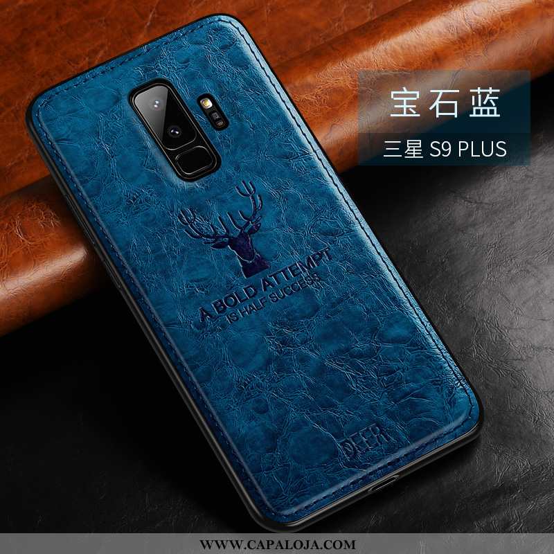 Capa Samsung Galaxy S9+ Soft Protetoras Criativas Estiloso Castanho, Capas Samsung Galaxy S9+ Super 