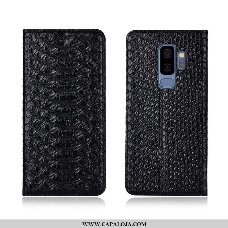 Capa Samsung Galaxy S9+ Soft Telemóvel Tampa Feminino Preto, Capas Samsung Galaxy S9+ Protetoras Com