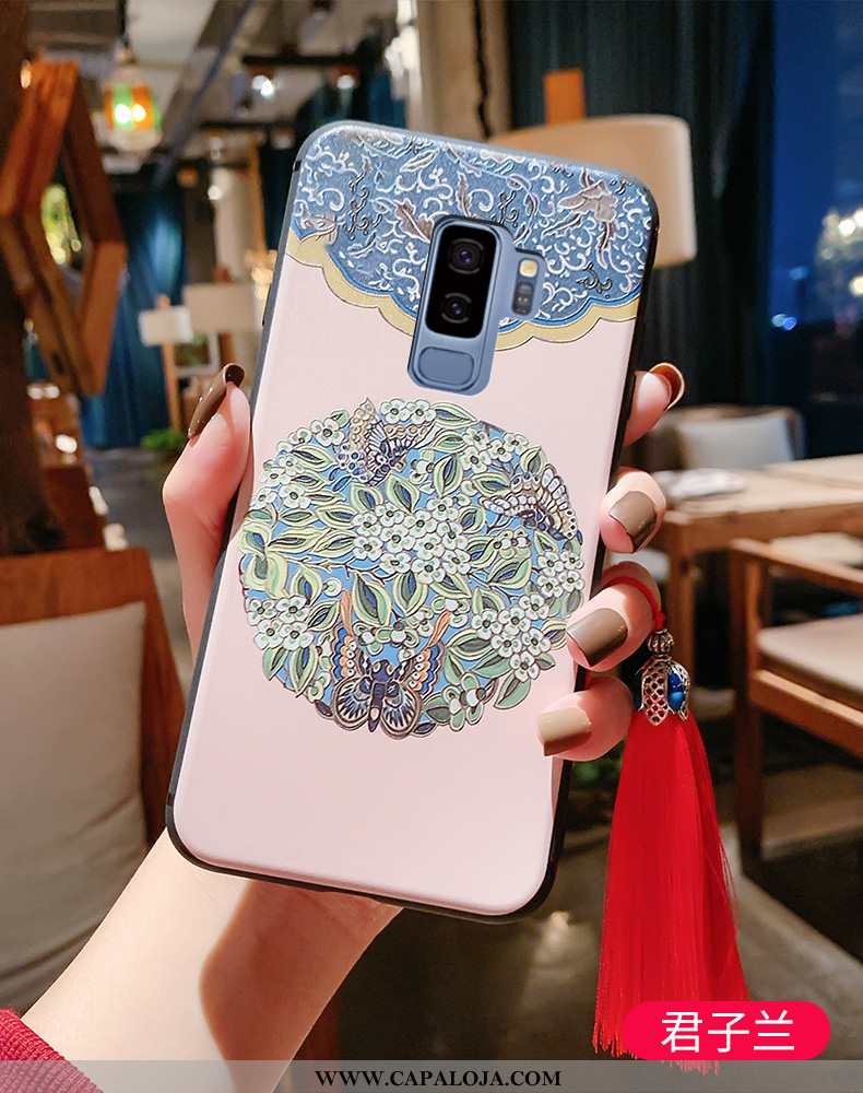 Capa Samsung Galaxy S9+ Super Silicone Antiqueda Pu Azul, Capas Samsung Galaxy S9+ Protetoras Compra