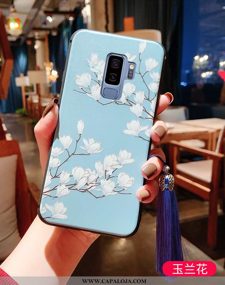 Capa Samsung Galaxy S9+ Super Silicone Antiqueda Pu Azul, Capas Samsung Galaxy S9+ Protetoras Compra