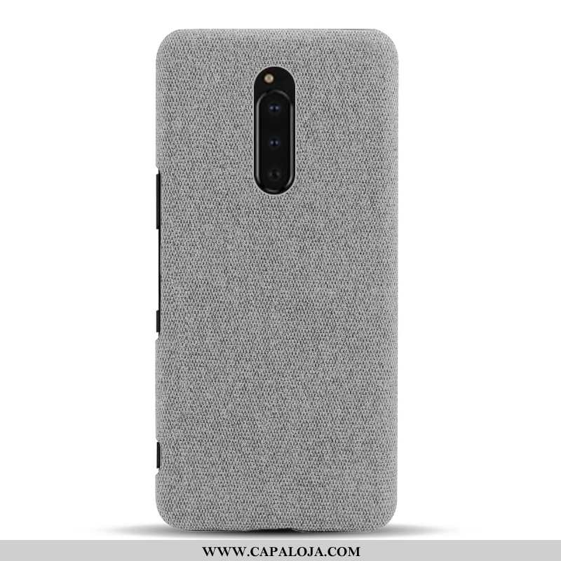 Capa Sony Xperia 1 Slim Cases Frente Telemóvel Cinza, Capas Sony Xperia 1 Protetoras Comprar