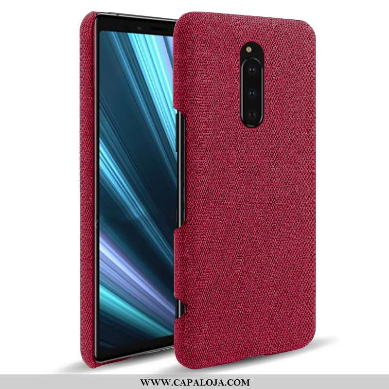 Capa Sony Xperia 1 Slim Cases Frente Telemóvel Cinza, Capas Sony Xperia 1 Protetoras Comprar