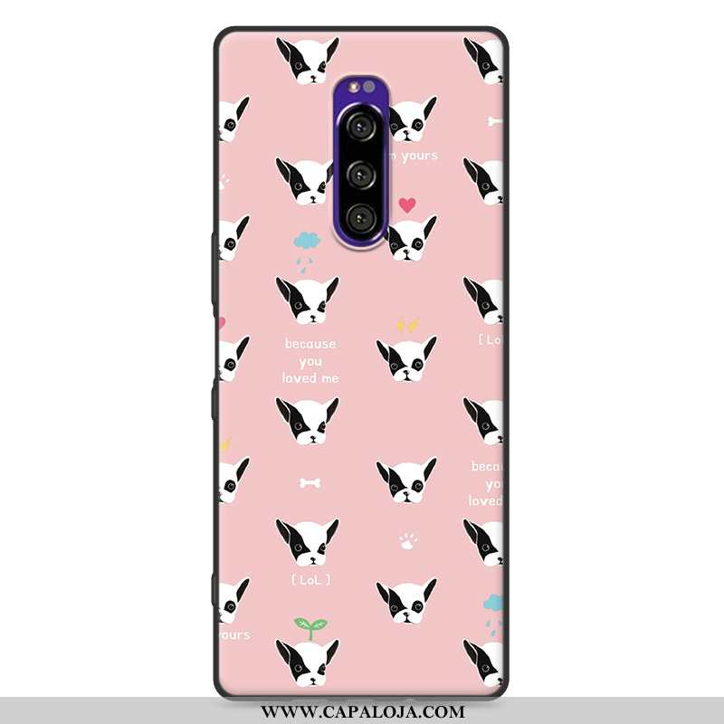 Capa Sony Xperia 1 Soft Personalizado Fosco Silicone Cinza, Capas Sony Xperia 1 Protetoras Promoção