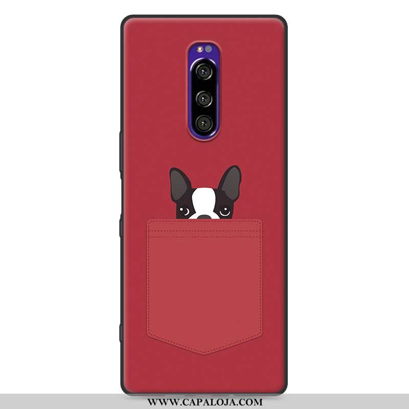 Capa Sony Xperia 1 Soft Personalizado Fosco Silicone Cinza, Capas Sony Xperia 1 Protetoras Promoção