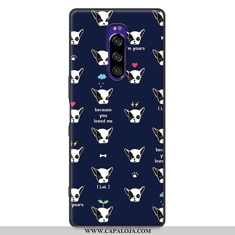 Capa Sony Xperia 1 Soft Personalizado Fosco Silicone Cinza, Capas Sony Xperia 1 Protetoras Promoção