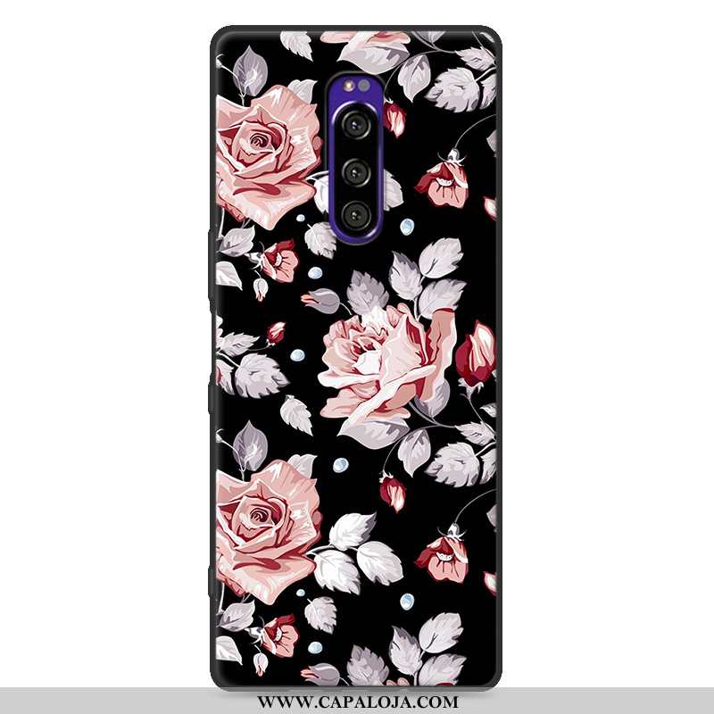 Capa Sony Xperia 1 Soft Personalizado Fosco Silicone Cinza, Capas Sony Xperia 1 Protetoras Promoção