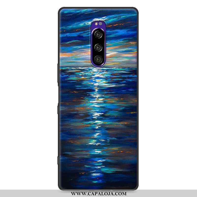 Capa Sony Xperia 1 Soft Personalizado Fosco Silicone Cinza, Capas Sony Xperia 1 Protetoras Promoção