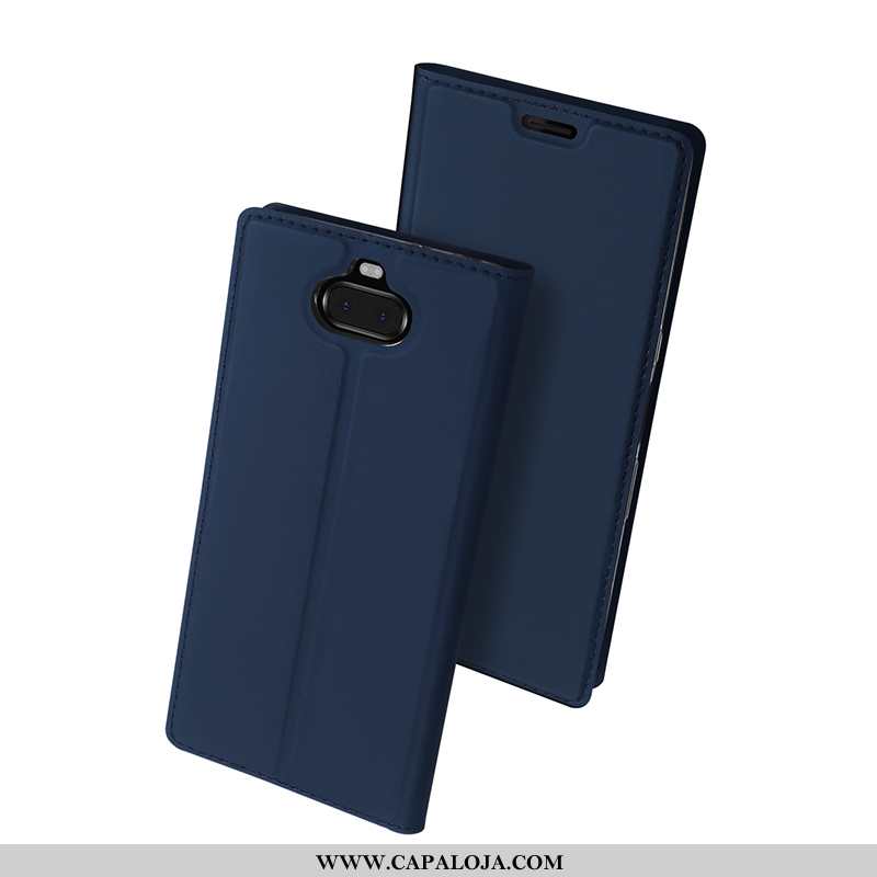 Capa Sony Xperia 10 Couro Business Cases Capas Rosa, Sony Xperia 10 Tendencia Venda