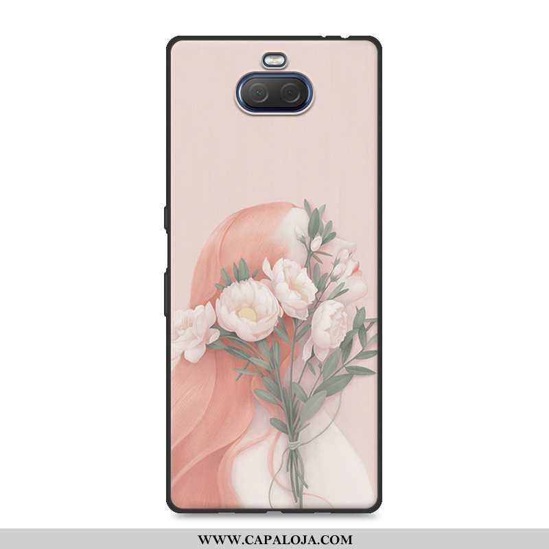 Capa Sony Xperia 10 Personalizada Cases Silicone Completa Branco, Capas Sony Xperia 10 Criativas Onl